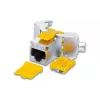 Wirewin WKS JACK KAT6A SLIM 12 CAT6A 10 Gigabit Ethernet ekranuotas Keystone modulis, 12 vnt.