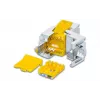 Wirewin WKS JACK KAT6A SLIM 12 CAT6A 10 Gigabit Ethernet ekranuotas Keystone modulis, 12 vnt.