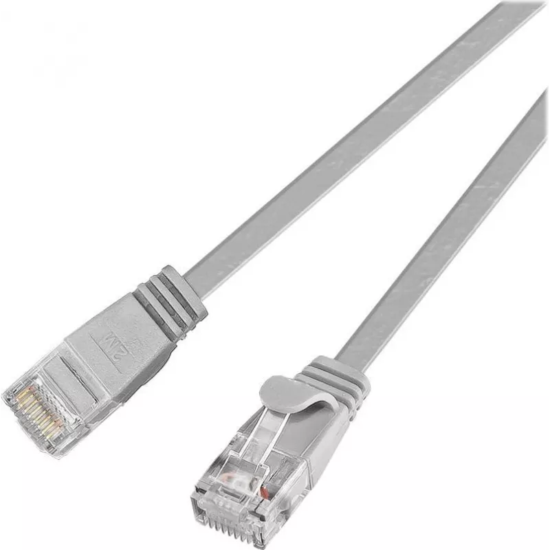 Wirewin Cat.6 U/UTP Slim Ethernet tinklo kabelis, 2,0 m, pilkas PKW-SLIM-KAT6 2.0