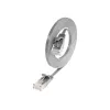 Wirewin Cat.6 U/UTP Slim Ethernet tinklo kabelis, 2,0 m, pilkas PKW-SLIM-KAT6 2.0
