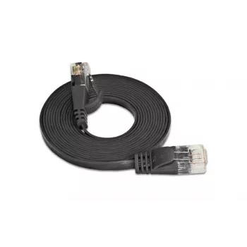 Wirewin Cat.6 Slim Ethernet tinklo kabelis U/UTP 20m juodas PKW-SLIM-KAT6 20.0 SW