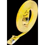 Wirewin Cat6A plonas Ethernet tinklo kabelis U/FTP plokščias geltonas 1m 10Gbps PKW-STP-SLIM-K6A 1.0 GE
