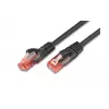 Wirewin PKW-UTP-KAT6 20.0 SW Cat6 U/UTP tinklo komutacinis kabelis, 20 m, juodas