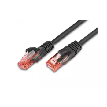 Wirewin PKW-UTP-KAT6 20.0 SW Cat6 U/UTP tinklo komutacinis kabelis, 20 m, juodas