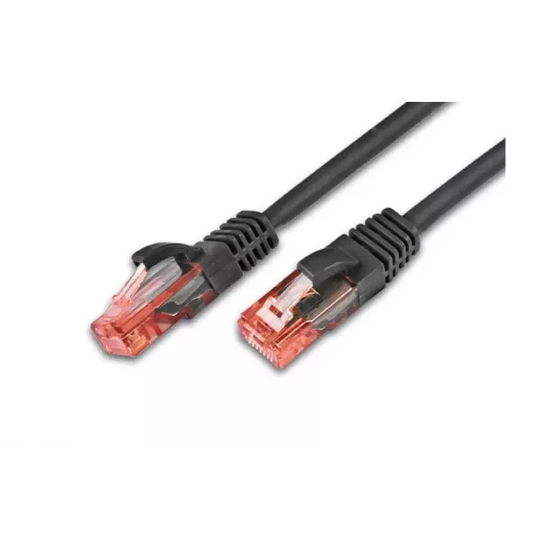 Wirewin PKW-UTP-KAT6 20.0 SW Cat6 U/UTP tinklo komutacinis kabelis, 20 m, juodas
