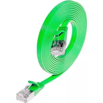 Wirewin SLIM S6 7,5 m žalias Cat.6 plonas STP tinklo kabelis (PKW-STP-SLIM-KAT6 7.5 GN)