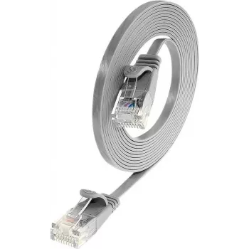 Wirewin SLIM tinklo kabelis UTP, pilkas, 15 m, Cat6 U/UTP (PKW-SLIM-KAT6 15.0)