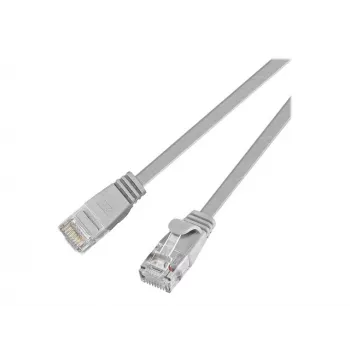 Wirewin SLIM tinklo kabelis UTP, pilkas, 15 m, Cat6 U/UTP (PKW-SLIM-KAT6 15.0)