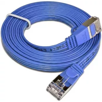 Wirewin Triotronik Cat 6 tinklo kabelis 0,25 m, mėlynas, U/FTP (STP), RJ-45 male/male, PKW-STP-SLIM-KAT6 0.25 BL
