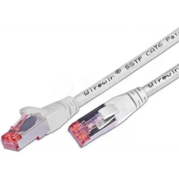 Wirewin S/FTP CAT6 0,5 m tinklo kabelis, baltas (PKW-PIMF-KAT6 0.5 WS)