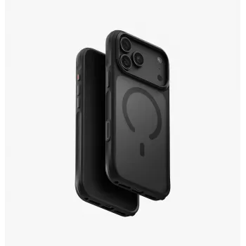 UNIQ Veren MagClick įkrovimo dėklas iPhone 18 Pro Max / 17 Pro Max - Smoky Frost