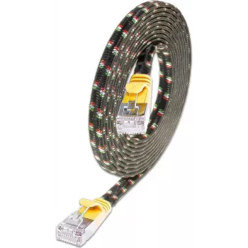 Wirewin SLIM ST6 5 GE – Cat.6 SLIM-Tough tinklo kabelis, F/FTP, 5,0 m, geltonas PKW-TOUGH-STP-K6 5.0 GE