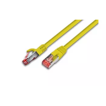 Wirewin PKW-PIMF-KAT6A 1 m Cat6a S/FTP (S-STP) tinklo kabelis, geltonas