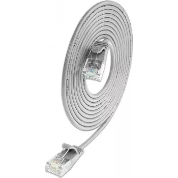 Wirewin Triotronik U/UTP Cat6 tinklo kabelis 1m RJ45 male to male Gigabit Ethernet (PKW-LIGHT-K6 1.0)