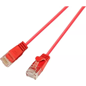 Wirewin Triotronik PKW-LIGHT-K6 1.5 RT Cat6 U/UTP tinklo kabelis, 1,5 m, raudonas