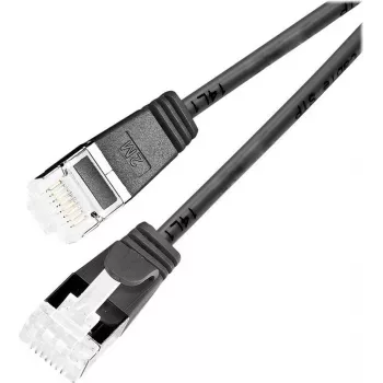 Wirewin Slim tinklo kabelis U/FTP Cat 6a, juodas, 7,0 m PKW-LIGHT-STP-K6A 7.0 SW