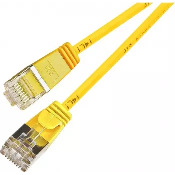 Wirewin Triotronik F/UTP Cat6a Ethernet tinklo kabelis, 1,5 m, RJ-45 male to male, geltonas PKW-LIGHT-STP-K6 1.5 GE