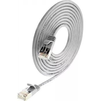 Wirewin Triotronik PKW-LIGHT-STP-K6 5.0 Cat6 ekranuotas Ethernet tinklo kabelis, RJ-45 male to male, 5 m, juodas