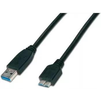 Wirewin USB 3.0 A-MB MM 3.0 SW - 3 m USB-A į Micro-B kabelis, juodas
