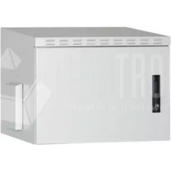 Wirewin IP55 lauko 19 colių sieninis spintos korpusas, 600x600mm, 12U, pilkas (WCAB OUT 600X600X12U)