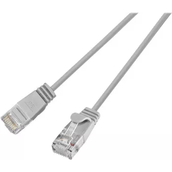 Wirewin SLIM UL6 3 GR – Cat.6 Slim-Light tinklo kabelis, U/UTP, 3,0 m, pilkas (PKW-LIGHT-K6 3.0)