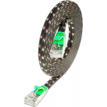 Wirewin SLIM ST6 1 GN - Cat.6 Slim-Tough tinklo kabelis, F/FTP, 1,0 m, žalias PKW-TOUGH-STP-K6 1.0 GN