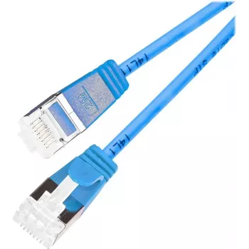 Wirewin Light tinklo kabelis apvalus U/FTP Cat 6a mėlynas 3,0 m plonas lankstus PoE PKW-LIGHT-STP-K6A 3.0 BL