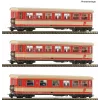 Roco 6240004 H0e 3 dalių rinkinys ÖBB keleiviniai vagonai