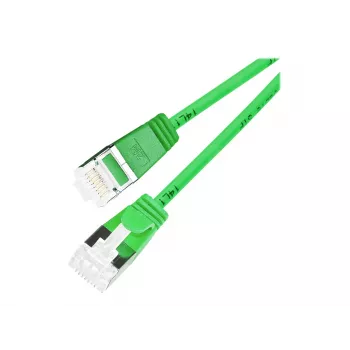 Wirewin PKW-LIGHT-STP-K6A 5.0 GN Cat 6a U/FTP plonas Ethernet tinklo kabelis, žalias, 5 m