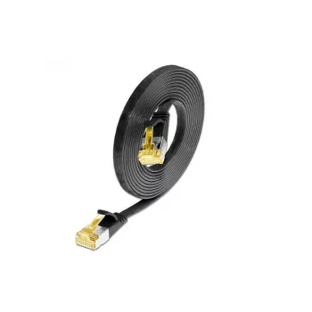 Wirewin Cat6a U/FTP plonas tinklo kabelis, RJ45, 3m, juodas PKW-STP-SLIM-K6A 3.0 SW
