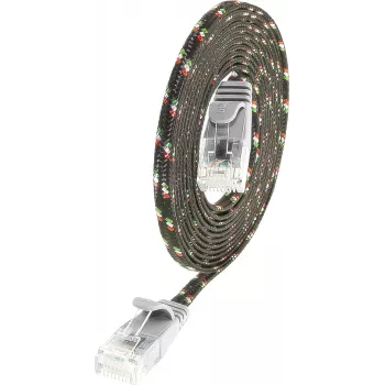 Wirewin PKW-TOUGH-K6 5.0 Cat.6 Slim Tough tinklo kabelis U/UTP 5m pilkas