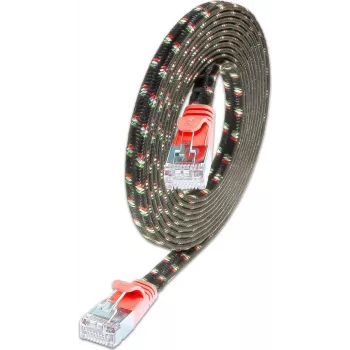 Wirewin SLIM ST6 3 RT - Cat.6 SLIM-Tough tinklo kabelis, F/FTP, 3,0 m, raudonas PKW-TOUGH-STP-K6 3.0 RT