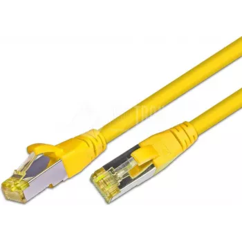 Wirewin KAT6A HQ tinklo kabelis, S/FTP, LSOH, geltonas, 30,0 m, RJ45 PKW-PIMF-KAT6A 30.0 GE