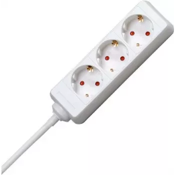 HEINRICH KOPP 3 lizdų prailgintuvas su 45° pasuktais lizdais, 5 m kabeliu H05VV-F 3G1.5mm², 16A, 250V 128690659