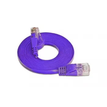 Wirewin Cat6 U/UTP plonas Ethernet tinklo kabelis, 0,25 m, violetinis PKW-SLIM-KAT6 0.25 VT