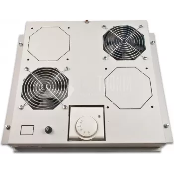 Wirewin FAN ROOF 2V stogo aušinimo ventiliatorių blokas, 2 ventiliatoriai, 230V, 400 m³/h, juodas