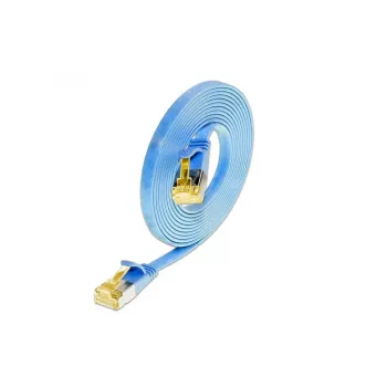 Wirewin Cat6a U/FTP plonas Ethernet tinklo kabelis, RJ-45, mėlynas, 5 m PKW-STP-SLIM-K6A 5.0 BL