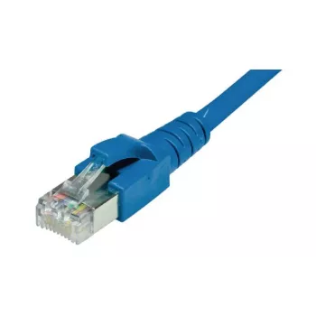 Dätwyler unilan CAT 6a S/FTP tinklo kabelis, RJ45 į RJ45, 1 m, LSZH, mėlynas 653 708