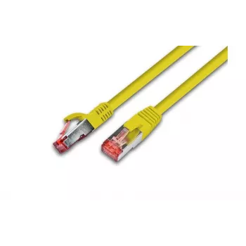 Wirewin Cat.5e F/UTP 3m tinklo kabelis, geltonas, RJ45, Gigabit Ethernet, Snagless PKW-STP-K5E 3.0 GE