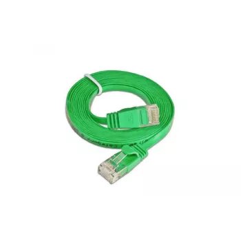 Wirewin Cat.6 plonas Ethernet tinklo kabelis U/UTP 15 m žalias PKW-SLIM-KAT6 15.0 GN