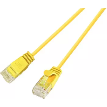 Wirewin PKW-LIGHT-K6 5.0 GE - Cat.6 slim tinklo kabelis, U/UTP, 5 m, geltonas