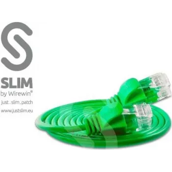 Wirewin Triotronik U/UTP Cat6 tinklo kabelis 5m žalias RJ45 PKW-LIGHT-K6 5.0 GN