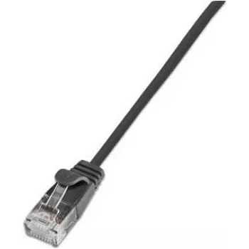 Wirewin Triotronik PKW-LIGHT-STP-K6 1,0 SW Cat6 STP tinklo kabelis, RJ-45 male to male, 1 m, juodas