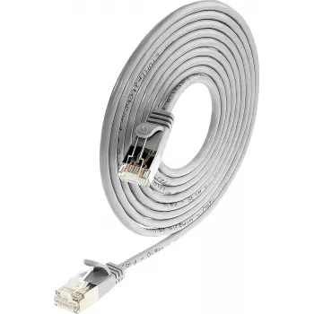Wirewin Triotronik PKW-LIGHT-STP-K6 3,0 Cat6 ekranuotas tinklo kabelis, RJ-45 male to male, 3 m, juodas