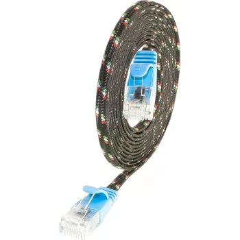 Wirewin Cat.6 SLIM-Tough tinklo kabelis U/UTP 0,25 m mėlynas (PKW-TOUGH-K6 0.25 BL)