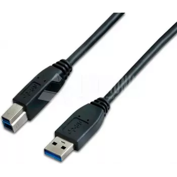 Wirewin USB 3.0 A-B kabelis, 5 m, juodas