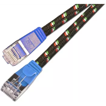 Wirewin SLIM ST6 10 BL – Cat.6 plonas tvirtas tinklo kabelis, F/FTP, 10 m, mėlynas, PKW-TOUGH-STP-K6 10.0 BL