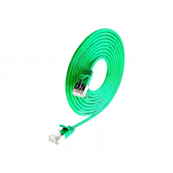 Wirewin Triotronik PKW-LIGHT-STP-K6 5.0 GN Cat6 STP tinklo kabelis, RJ-45 male to RJ-45 male, 5 m, žalias