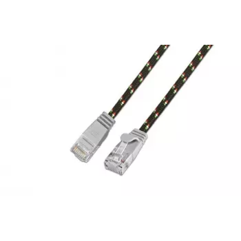 Wirewin SLIM UT6 10 GR - Cat.6 plonas tvirtas tinklo kabelis, U/UTP, 10 m, pilkas (PKW-TOUGH-K6 10.0)