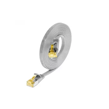 Wirewin Cat6a U/FTP plonas Ethernet tinklo kabelis 0,1 m, pilkas, PKW-STP-SLIM-K6A 0.1